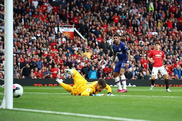 Daniel James had a scoring debut for Manchester United v Chelsea
